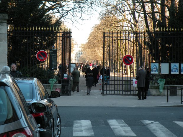  grille d'entrée du jardin du Luxembourg